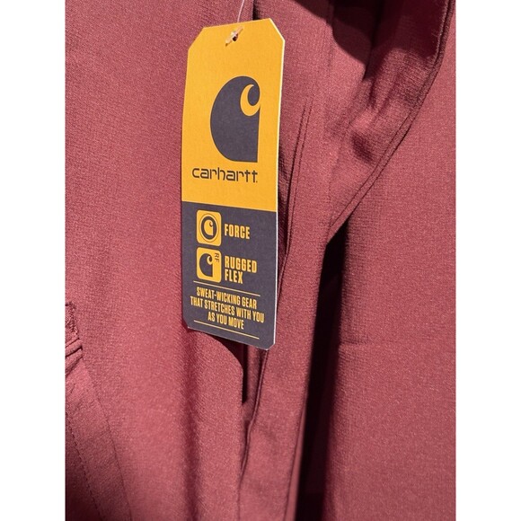 🔥Carhartt Men’s Force Cross FLEX Modern Fit  SCRUB JACKET Black L Nurse Doctor - Picture 4 of 10